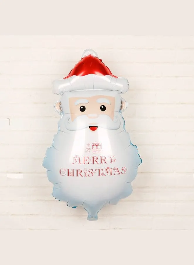 Santa Claus Christmas Foil Balloon Party Supplies – Perfect Holiday Decor for Christmas Parties