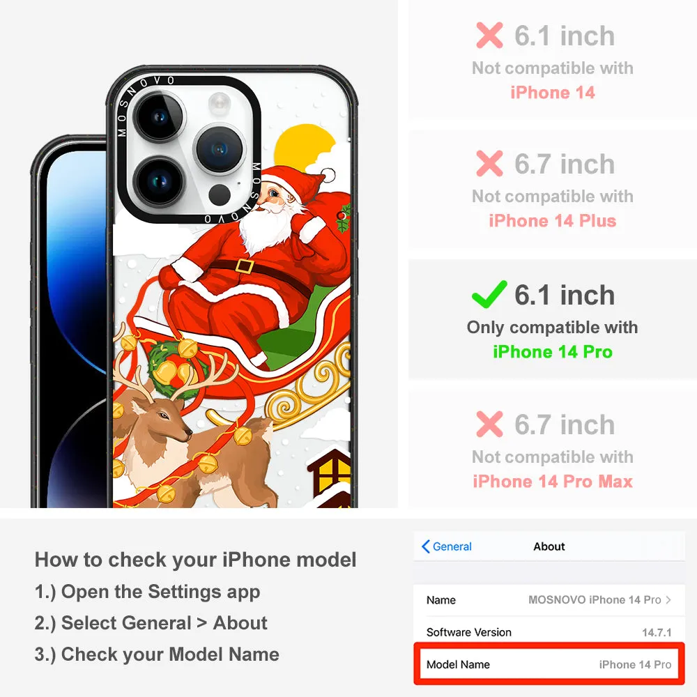 Santa Claus Phone Case - iPhone 14 Pro Case