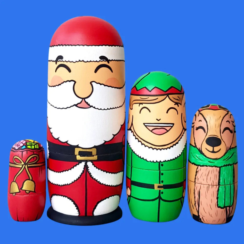Santa Nesting Dolls (Set of 4)