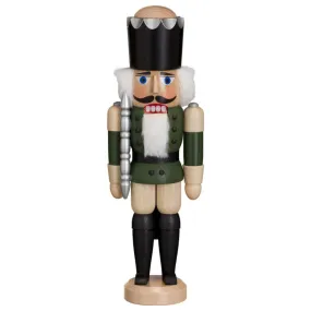 Seiffener Volkskunst Christmas Nutcracker - Soft Green King