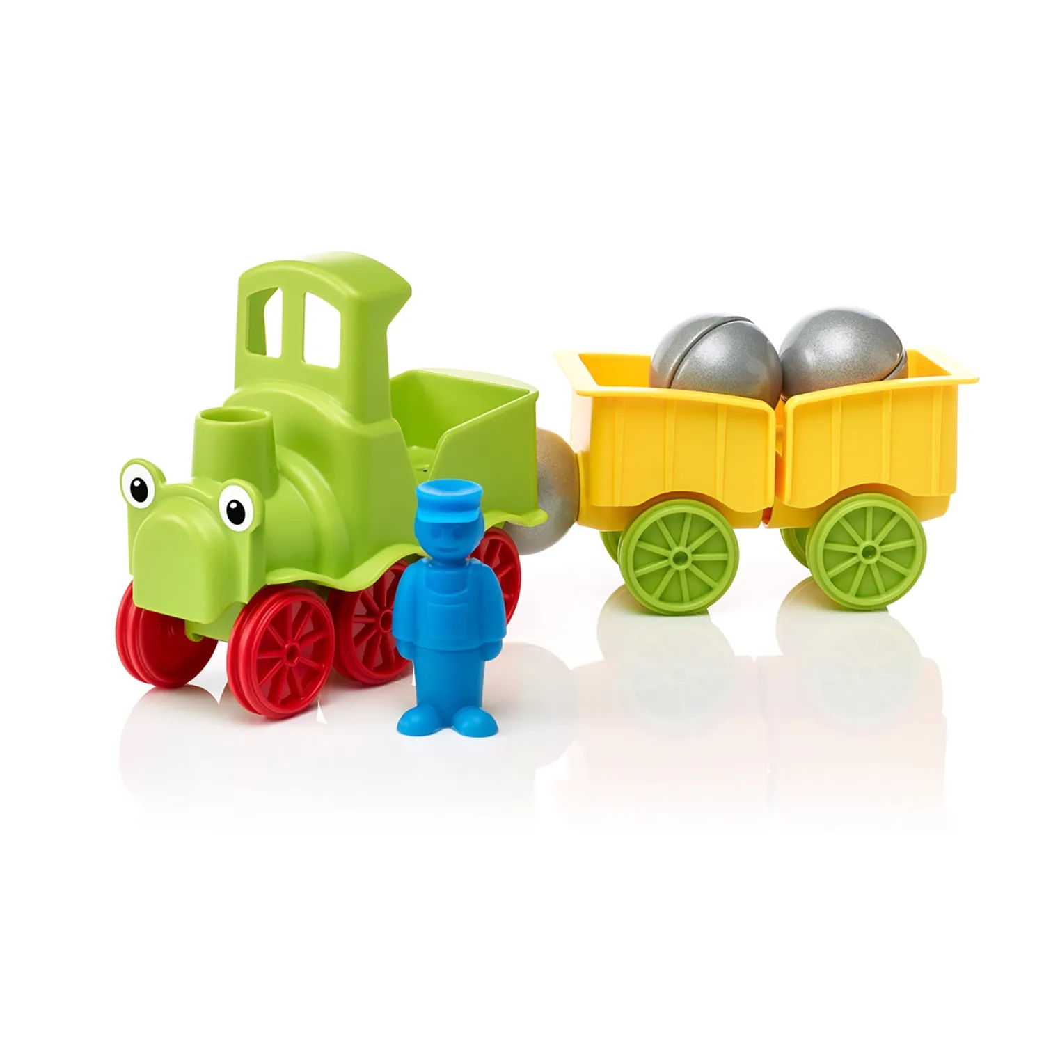 SmartMax My First Animal Train Magnetic Building Set - 22 Pieces