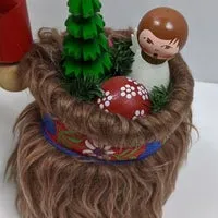 Steinbach Chubby Nutcracker Mountain Santa