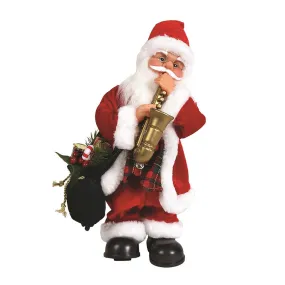 Straits Animated Musical Santa 36cm