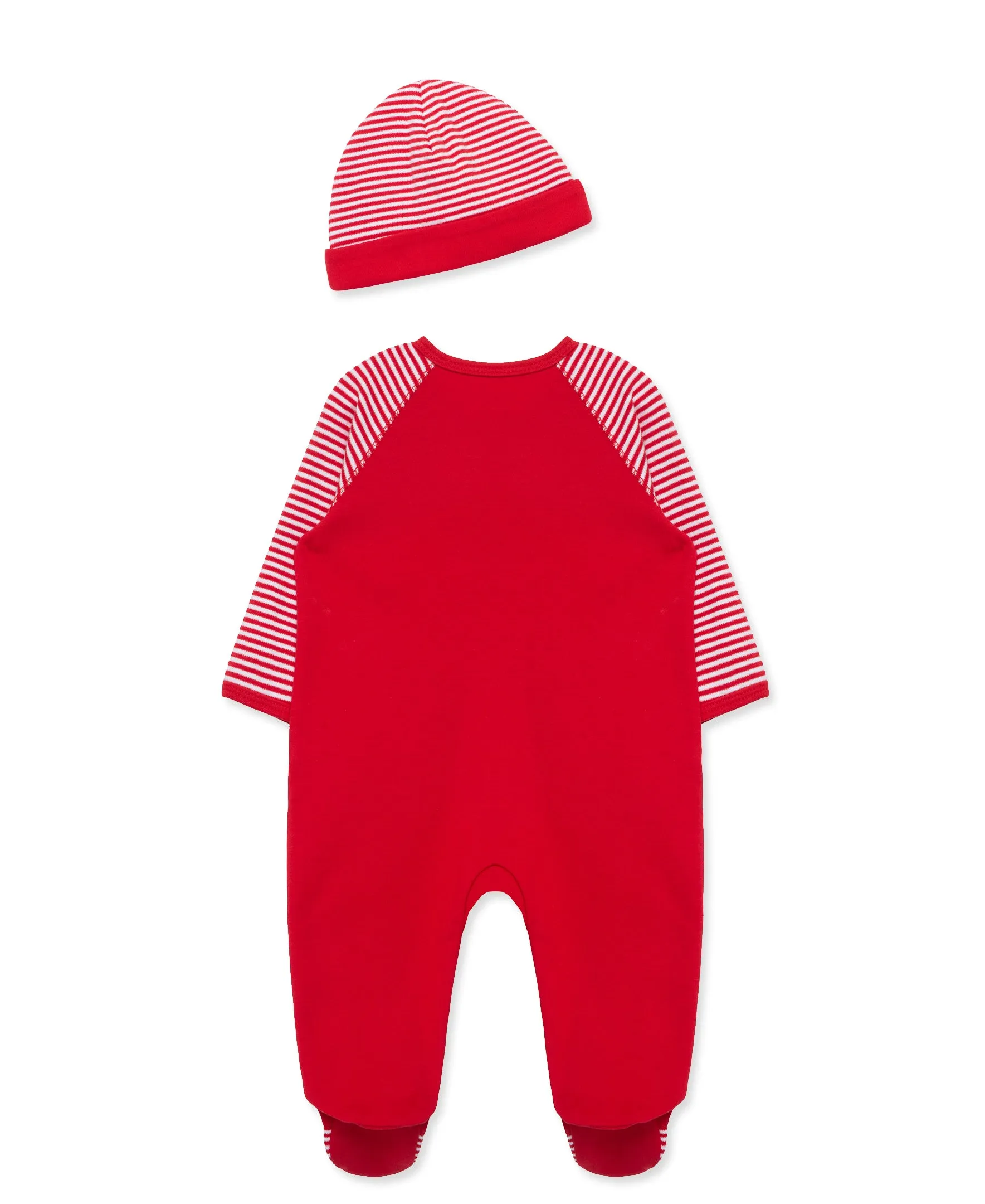 Train Gift 2-Way-Zip Footie & Hat