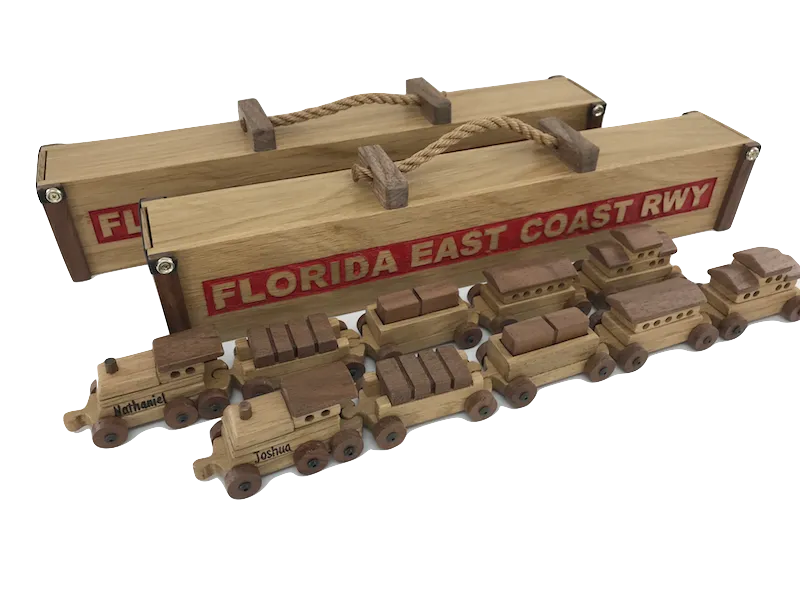 Train set with drive thru tunnel option (Base price shown)