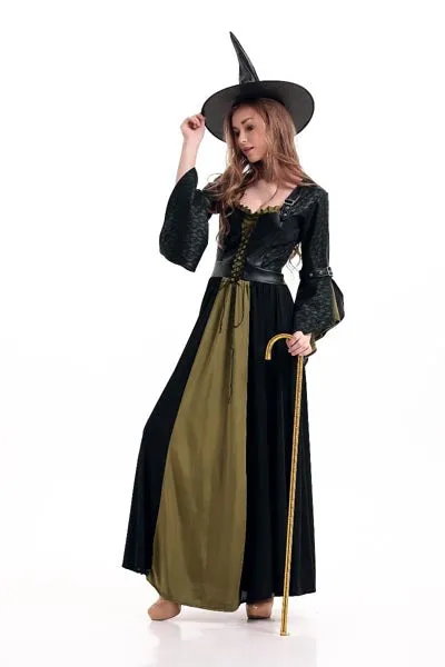Womens Classic Witch Costume #Costumes
