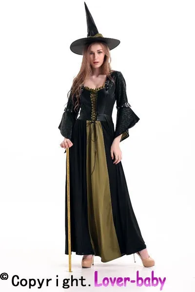 Womens Classic Witch Costume #Costumes