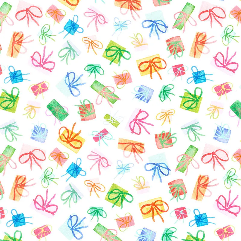 Wonderland - Presents White Yardage
