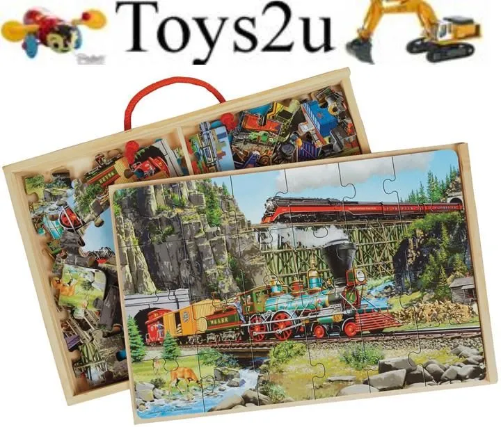 WOODEN TRAINS, SETS AND TRAIN STUFF
